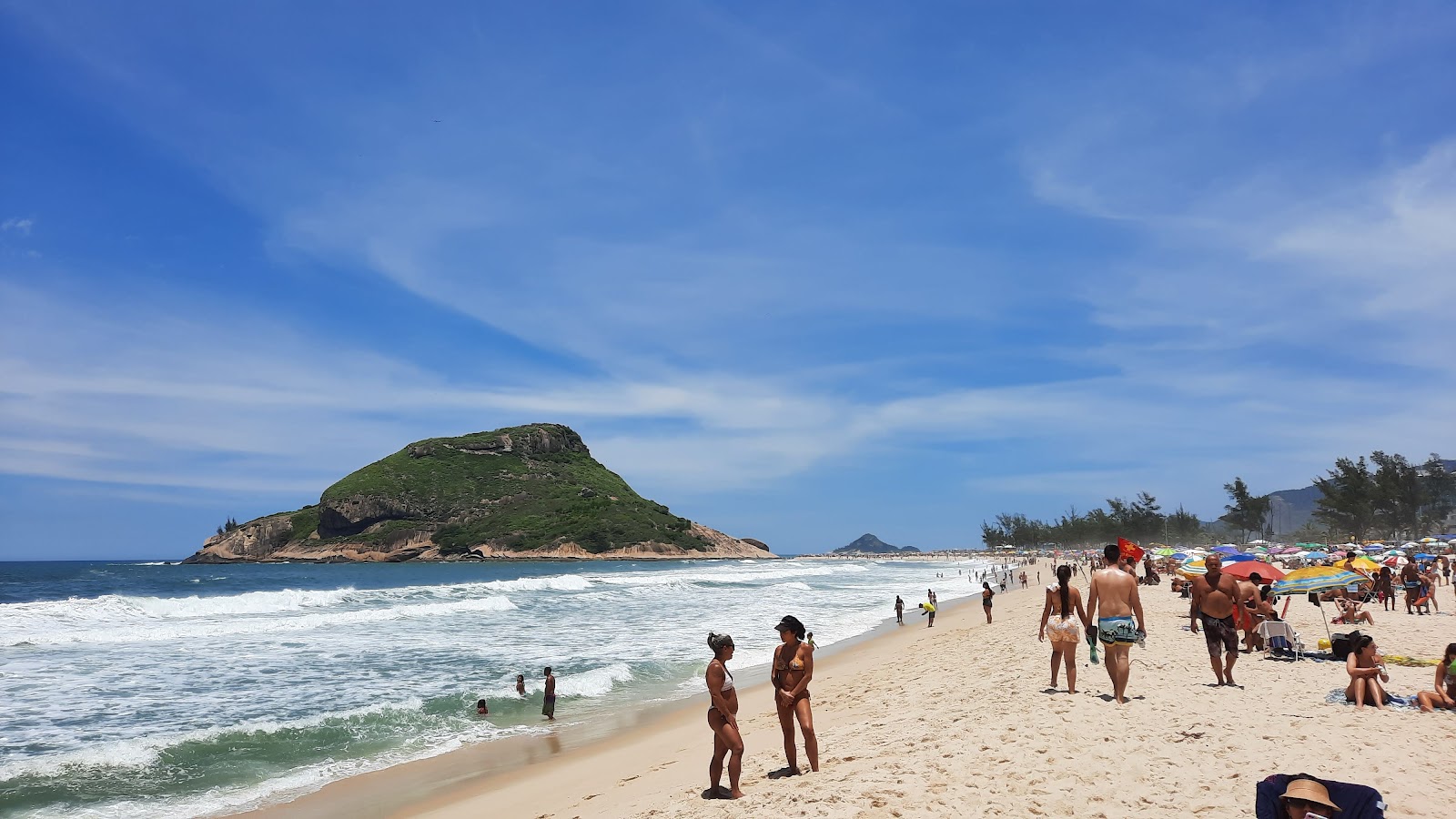 Foto av Recreio Beach med hög nivå av renlighet