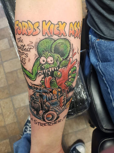 Explore dead rose tattoo ideas, creative tattoo ideas in Storm Lake, available at Alley Cat Tattoo