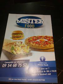 Restaurant de tacos Mister Food Jassans à Jassans-Riottier - menu / carte