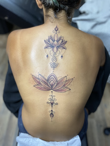 Explore train tattoo ideas, creative tattoo ideas in Shallotte, available at Ocean Isle Ink & Piercing