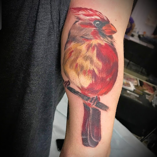 Explore trap house tattoo ideas, creative tattoo ideas in Willow Grove, available at Tattoo GalaxyWillow Grove Piercing & Tattoos