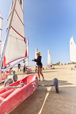 Centre de char à voile à Plouescat