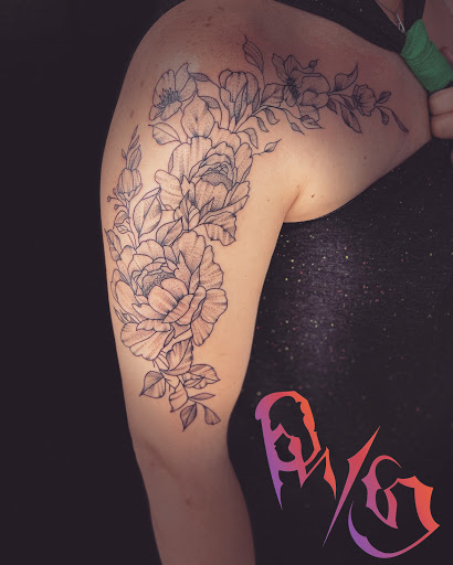 Find tattoo ideas angels for your next unique tattoo in Bridgeport at Breaking skin tattoo and body piercing