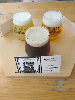 Craft beer at a brewery in Collingwood Ontario