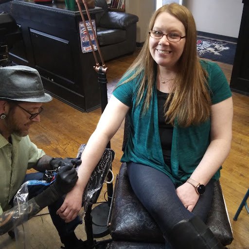 Explore chicago cubs tattoo ideas, creative tattoo ideas in Des Moines, available at Lucky Gal Tattoo & Piercing