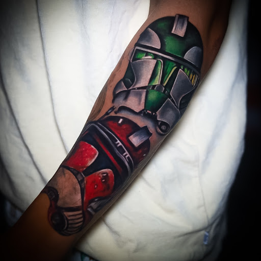 Explore back leg tattoo ideas for females, creative tattoo ideas in San Diego, available at Bay Ink Tattoo & Piercing