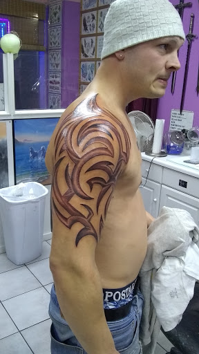 Explore neck tattoos for women ideas, creative tattoo ideas in Pittsfield, available at Intradermal Designs