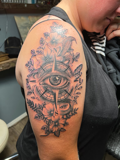 Explore sleeve tattoo ideas female, creative tattoo ideas in Ozark, available at ChrisPeckTattoos