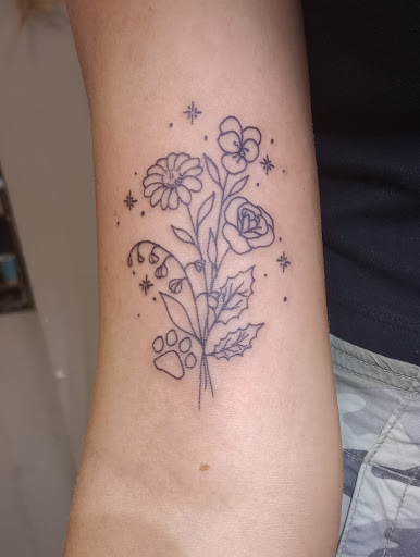 Explore silly goose tattoo ideas, creative tattoo ideas in Norfolk, available at Crystal Moon Ink