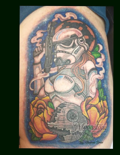 Explore dogwood tattoo ideas, creative tattoo ideas in Shelbyville, available at Moonstone Tattoo and Piercing Parlor