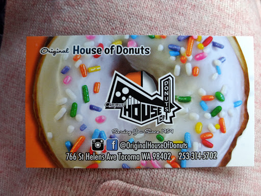 Dessert Shop «Original House of Donuts», reviews and photos, 9638 Gravelly Lake Dr SW, Lakewood, WA 98499, USA