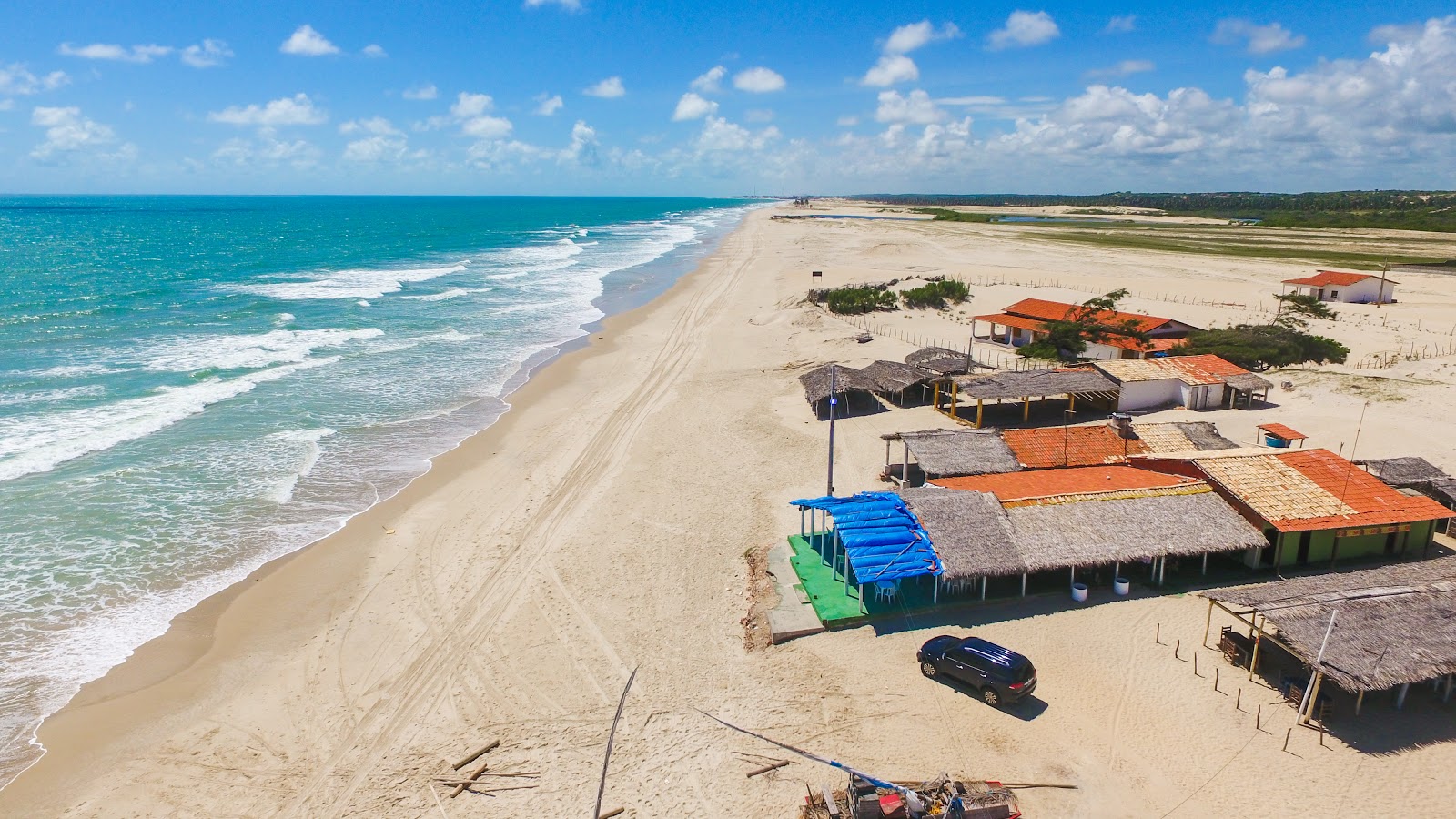 Foto von Batoque Strand mit beiger sand Oberfläche
