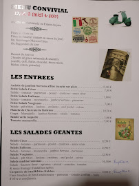 Restaurant italien La Flambée à Nancy - menu / carte