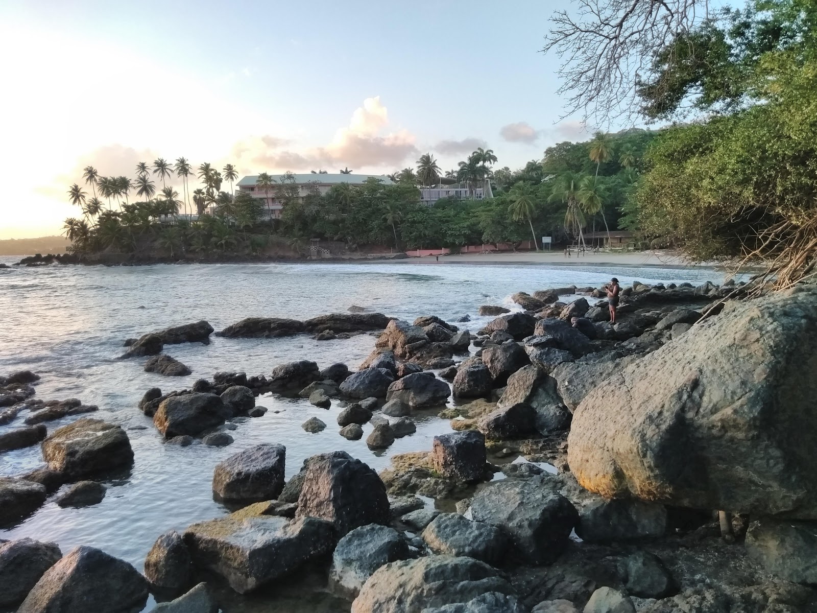 Photo de Bacolet beach situé dans une zone naturelle