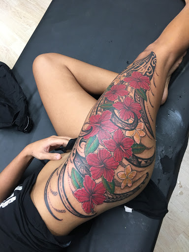 Find buck tattoo ideas for your next unique tattoo in Hilo at Native Flesh Tattoo