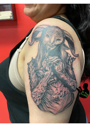 Explore small neck tattoo ideas, creative tattoo ideas in El Monte, available at Tatt Thang Tattoo Studio