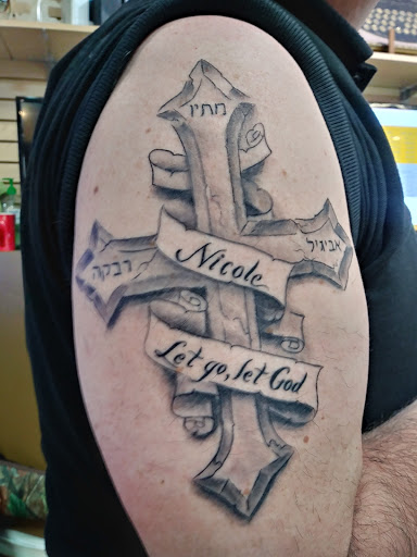 Explore religious tattoo ideas for guys, creative tattoo ideas in Eugene, available at Ritual tattoo