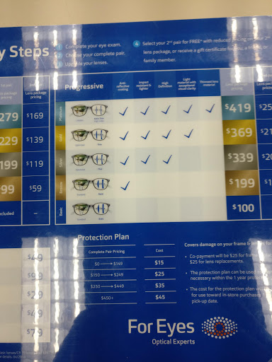 Optician «For Eyes Optical», reviews and photos, 357 W Army Trail Rd #32, Bloomingdale, IL 60108, USA