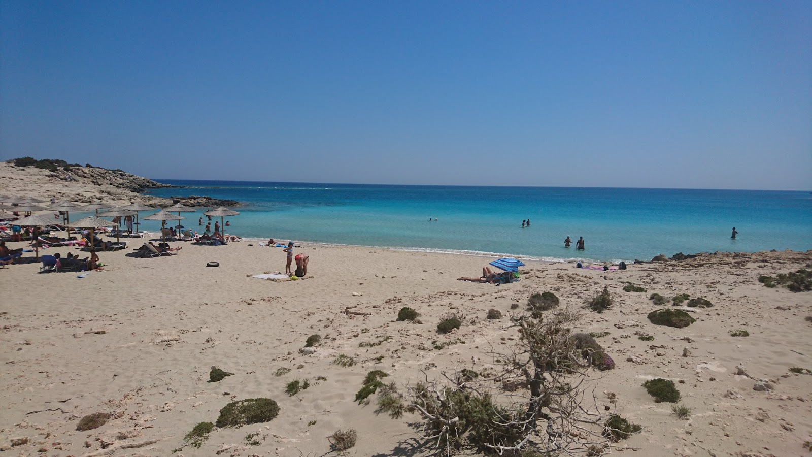 Foto de Diakoftis beach localizado em área natural