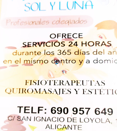 Centro de Masajes y terapias, Sol y Luna - C. San Ignacio Loyola, 10, 03013 Alicante, Spain
