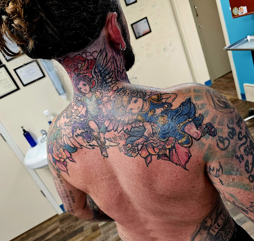 Find best tattoos ideas for men for your next unique tattoo in Traverse City at Pinups & Needles