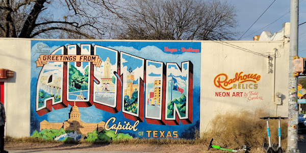 Greetings From Austin Mural