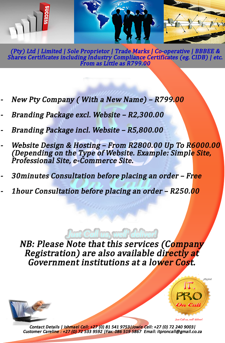 IT Pro On Call (Pty) Ltd.