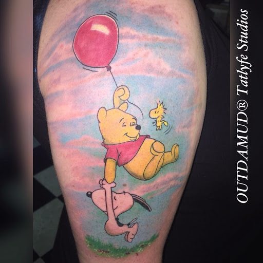 Explore patchwork tattoo ideas male, creative tattoo ideas in Savannah, available at Tatlyfe Studios