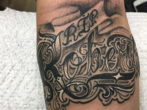 Explore bowhunting tattoo ideas, creative tattoo ideas in Marysville, available at Elegant Arts Tattoo Parlor