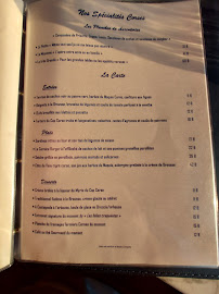Chez Ange à Le Perray-en-Yvelines menu