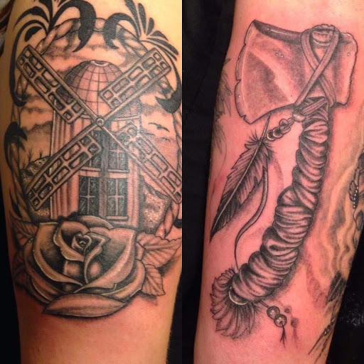 Explore spina bifida tattoo ideas, creative tattoo ideas in Greenwood, available at Emerald City Tattoos