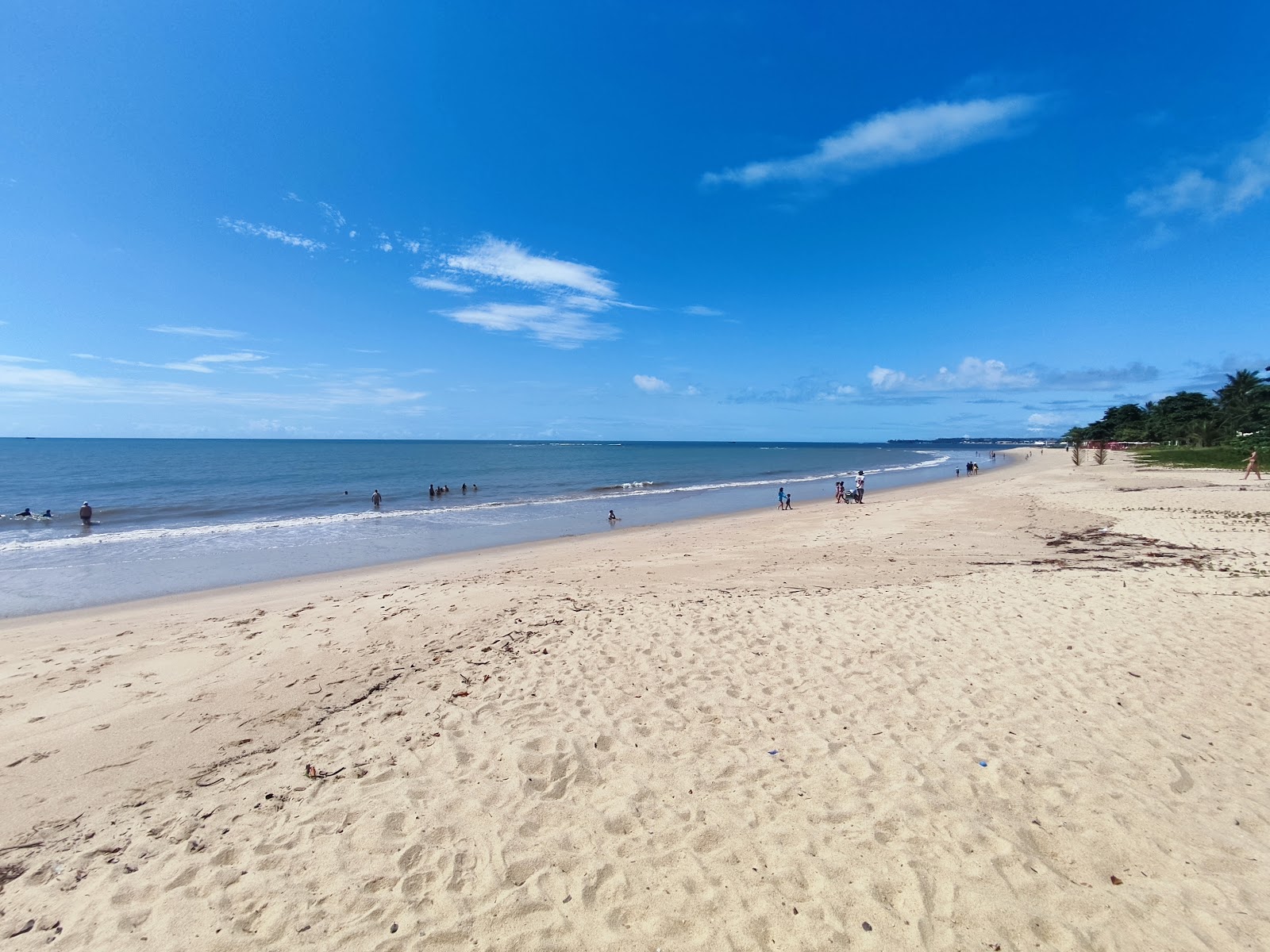 Valokuva Curuipe Beachista. pinnalla beige iekka:n kanssa