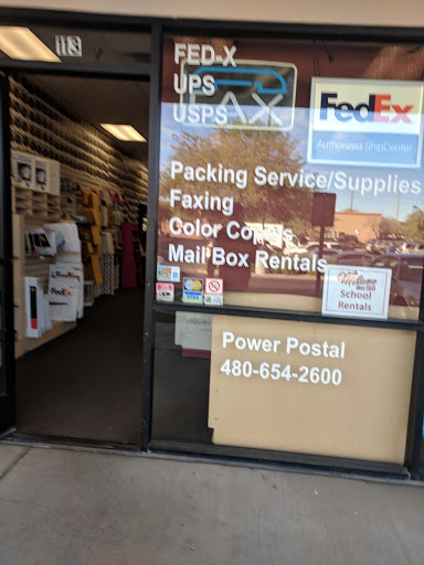 Shipping Service «Power Postal at Las Sendas», reviews and photos, 2824 N Power Rd #113, Mesa, AZ 85215, USA