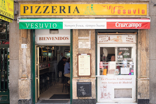 restaurantes Pizzería Vesuvio Hortaleza Madrid