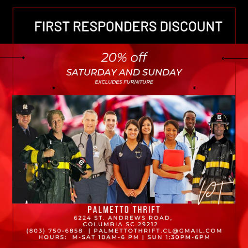 Thrift Store «Palmetto Thrift Store», reviews and photos, 4068 Fernandina Rd, Columbia, SC 29212, USA