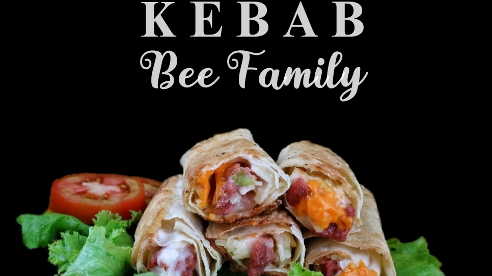 Kebab frozen by bee family