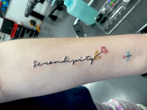 Explore virgo tattoo ideas for men, creative tattoo ideas in Meridian, available at Creative Pain Tattoo Studio