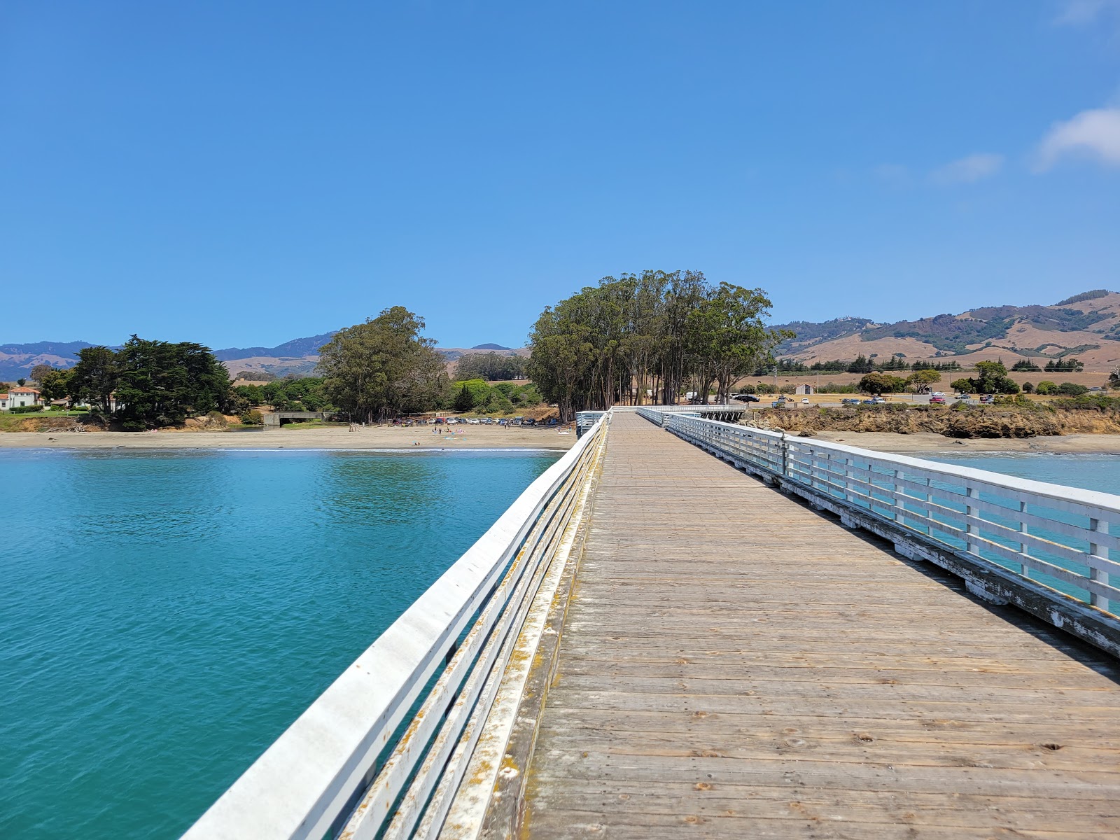 Foto von San Simeon Pier beach - beliebter Ort unter Entspannungskennern