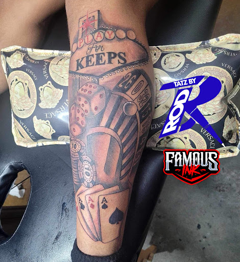 Explore boyfriend name tattoos ideas, creative tattoo ideas in Hammond, available at Famous Ink, Inc.