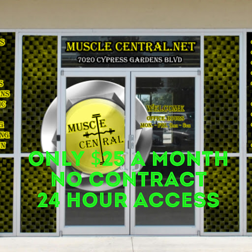 Gym «Muscle Central», reviews and photos, 7020 Cypress Gardens Blvd, Winter Haven, FL 33884, USA