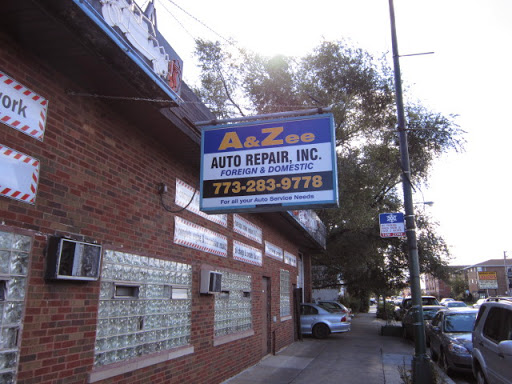 Auto Body Shop «A & Zee Auto Repair and Body Shop», reviews and photos, 3527 N Harlem Ave, Chicago, IL 60634, USA