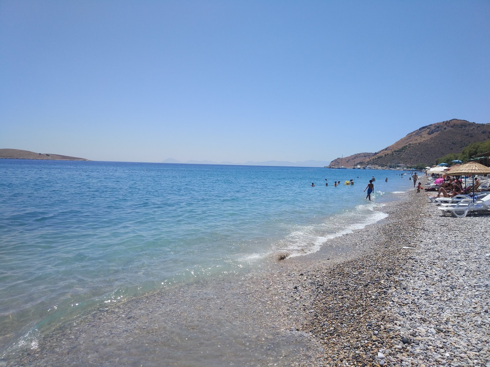 Foto di Spiaggia di Palamutbuku con dritto e lungo