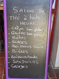 Les Délices de L'Estuaire à Talmont-sur-Gironde menu