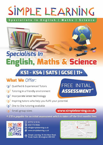 Simple Learning - Specialists In English, Maths & Science - School