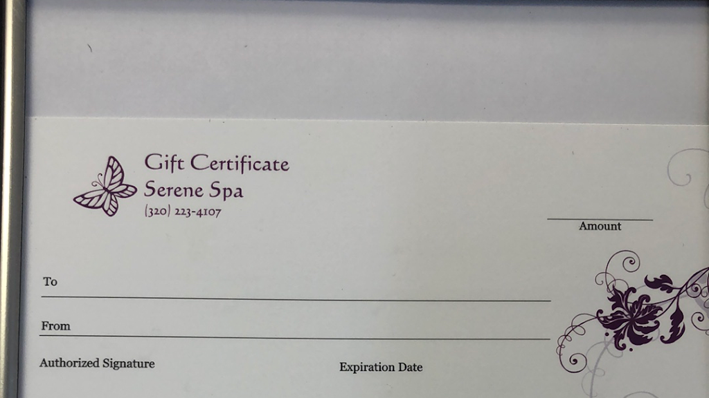 Serene Spa LLC 55371