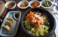 Bibimbap du Restaurant coréen 모란 식당 le seul spécialisé dans les aliments nord-coreens à Paris - n°4