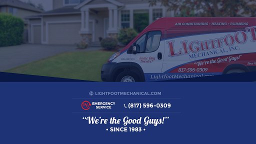 Lightfoot Mechanical, Inc, 1026 Fort Worth Hwy, Weatherford, TX 76086, General Contractor