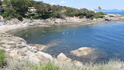 Plage Calanque de Bonne Eau'in fotoğrafı düz bir kıyı şeridi ile birlikte
