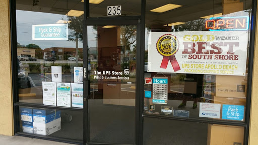 Shipping and Mailing Service «The UPS Store», reviews and photos, 235 Apollo Beach Blvd, Apollo Beach, FL 33572, USA