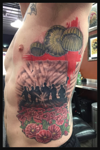 Explore memorial tattoo ideas for guys, creative tattoo ideas in Utica, available at Tattoo U Studio